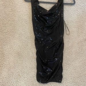 Urban outfitters black mini dress